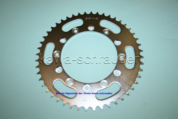Kettenblatt / Ritzel hinten 48 Zähne Gilera 600RC 600 RC (geänderte Übersetzung)