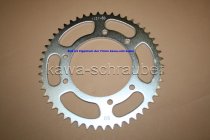 Kettenblatt / Ritzel hinten 50 Zähne Derbi 50 Xtreme Bj. 2002 (geänderte Übersetzung)