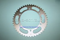 Kettenblatt / Ritzel hinten 46 Zähne Derbi 659 / 660 Mulhacen (Standard Übersetzung)