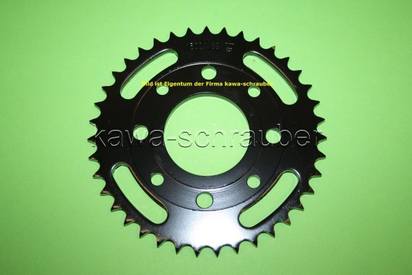 Kettenblatt / Ritzel hinten 39 Zähne Honda CB 125 J Typ CB125J (geänderte Übersetzung)