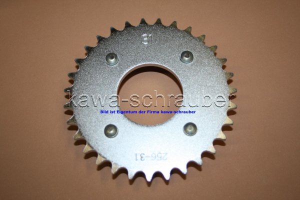 Kettenblatt / Ritzel hinten 31 Zähne Honda CY50 CY 50 (geänderte Übersetzung)
