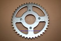 Kettenblatt / Ritzel hinten 42 Zähne Honda ZB50 Monkey 50 Typ AB22 (geänderte Übersetzung)