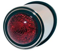 SHIN YO LED Rücklicht OLD SCHOOL Type 1 E-geprüft ohne Kennzeichenleuchte verchromt