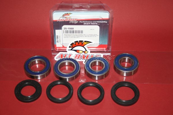 All Balls Radlager Satz Radlagersatz hinten rear Hinterrad Aprilia 1200 Dorsoduro