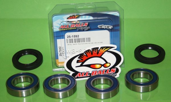 25-1592 All Balls Radlager Satz Radlagersatz