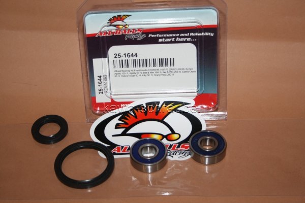 25-1644 All Balls Radlager Satz Radlagersatz