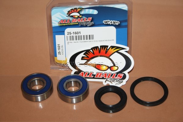 All Balls Radlager Satz Radlagersatz vorne front Vorderrad Honda NT650 Bj. 1998-2005