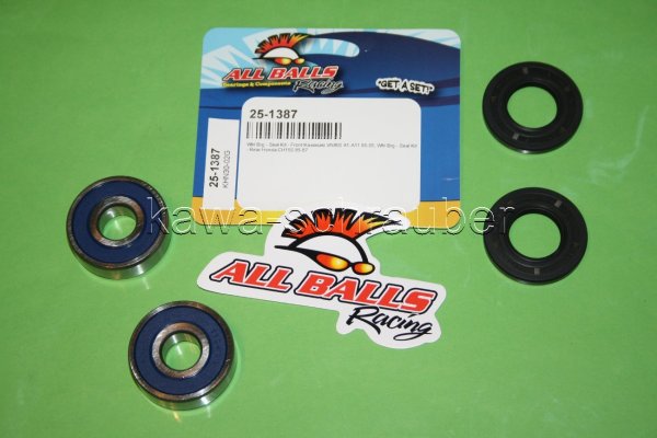 All Balls Radlager Satz Radlagersatz vorne front Vorderrad Kawasaki VN800 (VN800A)