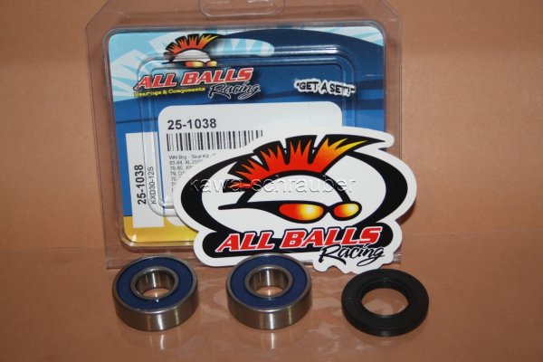 All Balls Radlager Satz Radlagersatz vorne front Vorderrad Yamaha YBA125 Vision (SA)