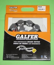 Galfer Skull Totenkopf Bremsscheibe hinten starr HD Harley Davidson 1450 FXSTB / FXSTBI Night Train