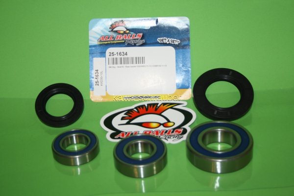 All Balls Radlager Satz Radlagersatz hinten rear Hinterrad Suzuki GSXR750 Bj. 2011-2015