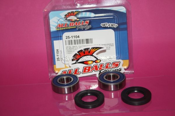 All Balls Radlager Satz Radlagersatz vorne front Vorderrad Yamaha XTZ660 Tenere Bj. 2008-2009