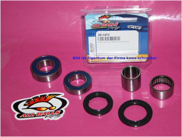 All Balls Radlager Satz Radlagersatz hinten rear Hinterrad Yamaha FZS1000S Bj. 2001-2005