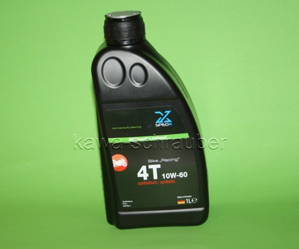SAE10W-60 1 Liter SPEC-X Motoröl 4T Bike Racing vollsynthetisch