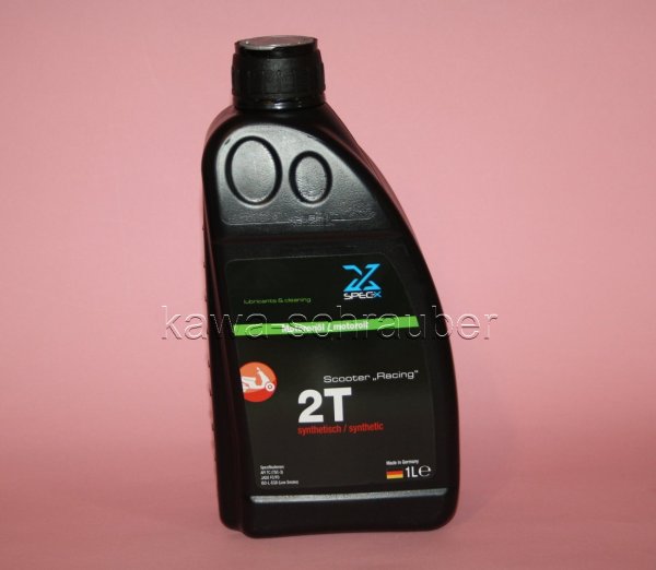 1 Liter SPEC-X Motoröl 2T Scooter Racing vollsynthetisch