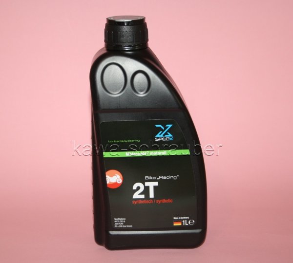 1 Liter SPEC-X Motoröl 2T Bike Racing vollsynthetisch
