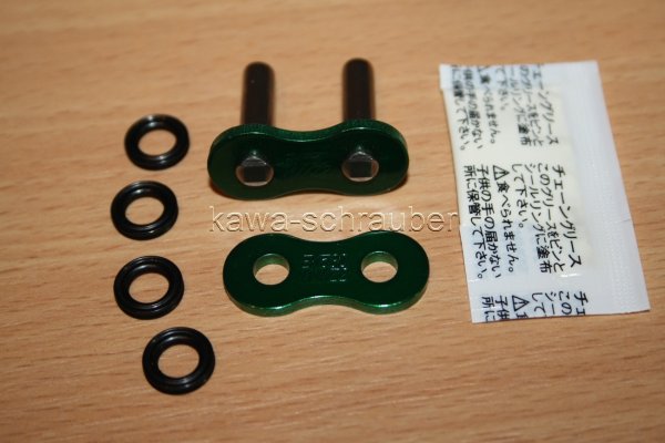 ENUMA Nietschloß 530MVXZ-2 metallic gruen grün