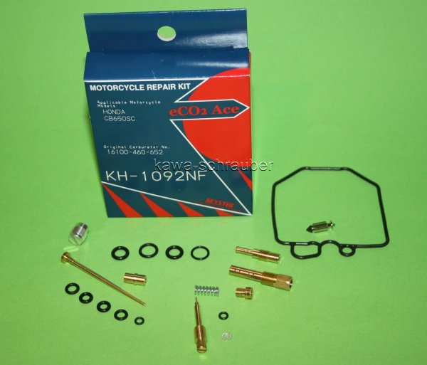 Keyster KH-1092NF Reparatursatz Vergaser Honda CB650F CB650 Custom Typen RC05 RC08