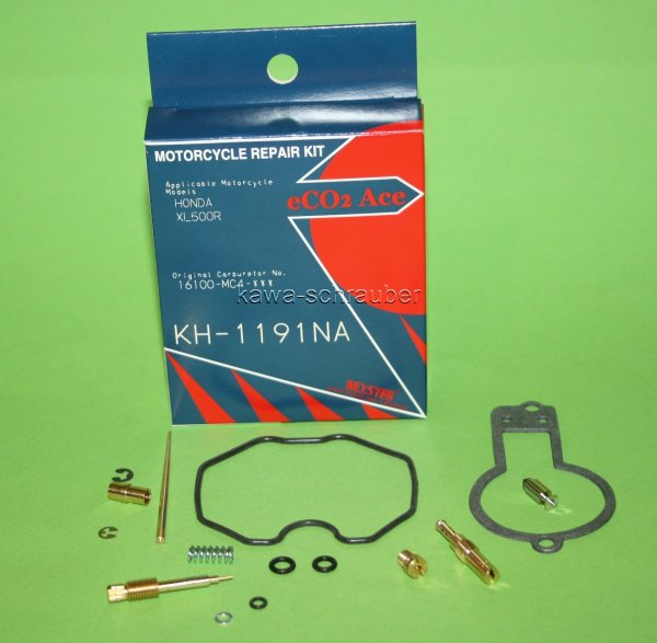 Keyster KH-1191NA Reparatursatz Vergaser Honda XL500R Typ PD02 Bj. 1982-1987