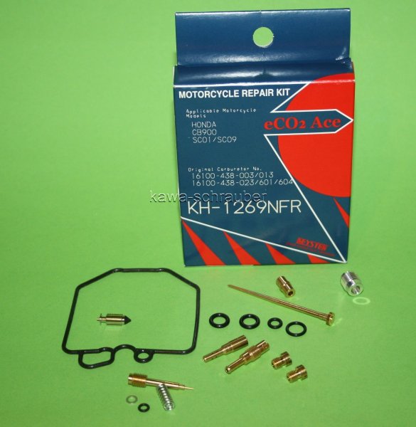 Keyster KH-1269NFR Reparatursatz Vergaser Honda CB900 Boldor Bol D Or Typen SC01 SC09