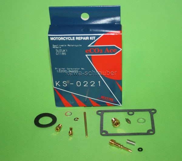 Keyster KS-0221 Reparatursatz Vergaser Suzuki GT185 Bj. 1974-1978