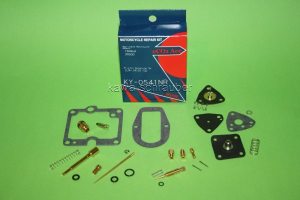 Keyster KY-0541NR Plus Reparatursatz Vergaser Yamaha SR500 Typ 2J4 Bj. 1978-1983 mit Membranen u.a.