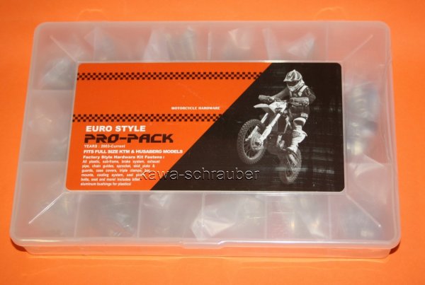 SPEC-X Schraubensatz Offroad 160-teilig KTM und Husaberg
