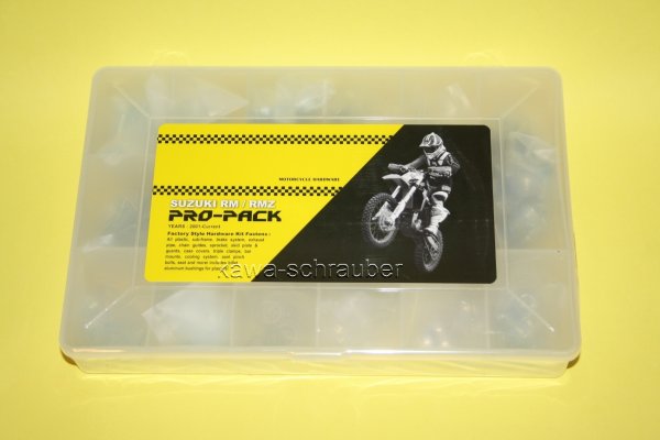 SPEC-X Schraubensatz Offroad 169-teilig Suzuki RM und RMZ