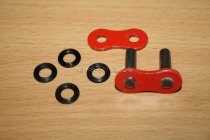 RK RR525XSO Vollnietschloß Nietschloß Vollniete rot