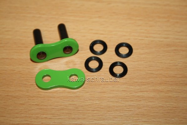 RK MM525XSO Hohlnietschloß Nietschloß Hohlniete grün gruen