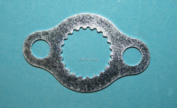 Sicherungsblech Ritzelmutter vorne Honda