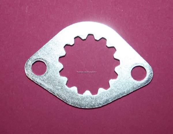 Sicherungsblech Ritzelmutter vorne Aprilia / Suzuki