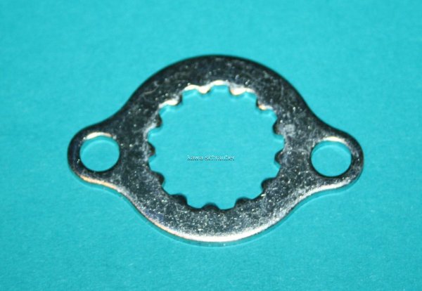 Sicherungsblech Ritzelmutter vorne Kawasaki und Suzuki