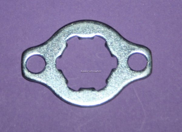 Sicherungsblech Ritzelmutter vorne Beta Rieju Yamaha u.a.