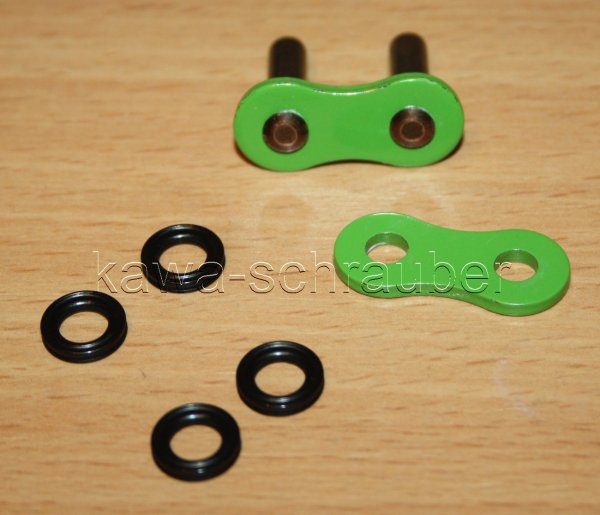 RK MM520GXW Hohlnietschloß Nietschloß Nietschloss Hohlniete grün 520GXW