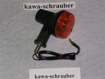 Blinker Kawasaki KLR600 vorne hinten kurzer Arm
