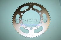 Kettenblatt / Ritzel hinten 53 Zähne Honda XL250S Typ L250S (Standard Übersetzung)