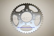 Kettenblatt / Ritzel hinten 46 Zähne Honda CBX550 F Typ PC04 (geänderte Übersetzung)