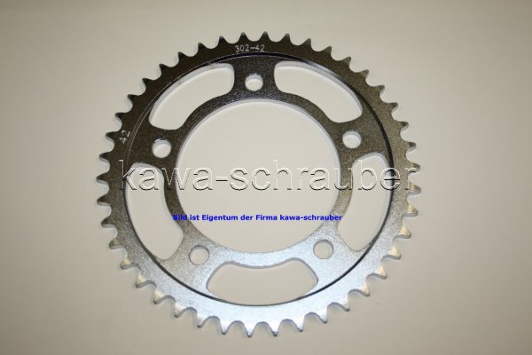 Kettenblatt / Ritzel hinten 42 Zähne Honda CB1300 Typen SC38 SC40 SC54
