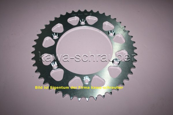 Kettenblatt / Ritzel hinten Aluminium 45 Zähne Husaberg FE450 Enduro ab Bj. 2009 (geänderte Übersetzung)