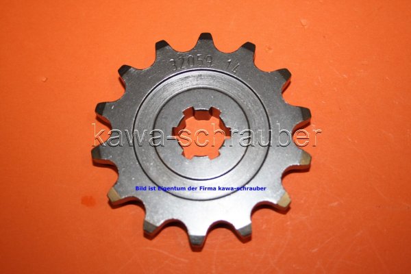 Ritzel vorne 14 Zähne Husqvarna 125SM SMS125 Bj. 2001 (Standard Übersetzung)