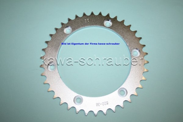 Kettenblatt / Ritzel hinten 38 Zähne Husqvarna SMR570 570SMR (geänderte Übersetzung)