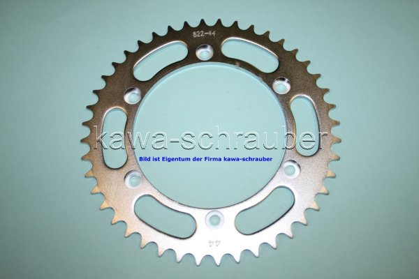 Kettenblatt / Ritzel hinten 44 Zähne Husqvarna 610SM / E / S (geänderte Übersetzung)