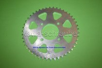 Kettenblatt / Ritzel hinten 46 Zähne Hyosung GV125 Aquila bis Bj. 1999 (geänderte Übersetzung)