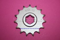 Ritzel vorne 15 Zähne Hyosung RX 125 SM (geänderte Übersetzung)