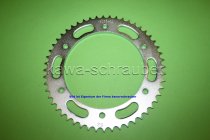 Kettenblatt / Ritzel hinten 52 Zähne Kettenblatt / Ritzel hinten 48 Zähne Hyosung GV125 Aquila ab Bj. 2000 (geänderte Übersetzung)