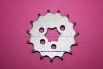 Ritzel vorne 15 Zähne Kawasaki KMX200 (geänderte Übersetzung)