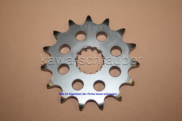 Ritzel vorne 15 Zähne Kawasaki ZZR600 ZX600D ZX600E