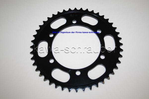 Kettenblatt / Ritzel hinten 44 Zähne Kawasaki ZZR600 ZX600D ZX600E (geänderte Übersetzung)