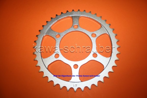 Kettenblatt / Ritzel hinten 41 Zähne Kawasaki ZX636 Bj. 2002 (geänderte Übersetzung)
